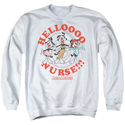 Animaniacs Hello Nurse - Men's Crewneck Sweatshirt Men's Crewneck Sweatshirt Animaniacs   