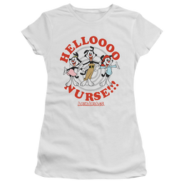 Animaniacs Hello Nurse - Juniors T-Shirt Juniors T-Shirt Animaniacs   