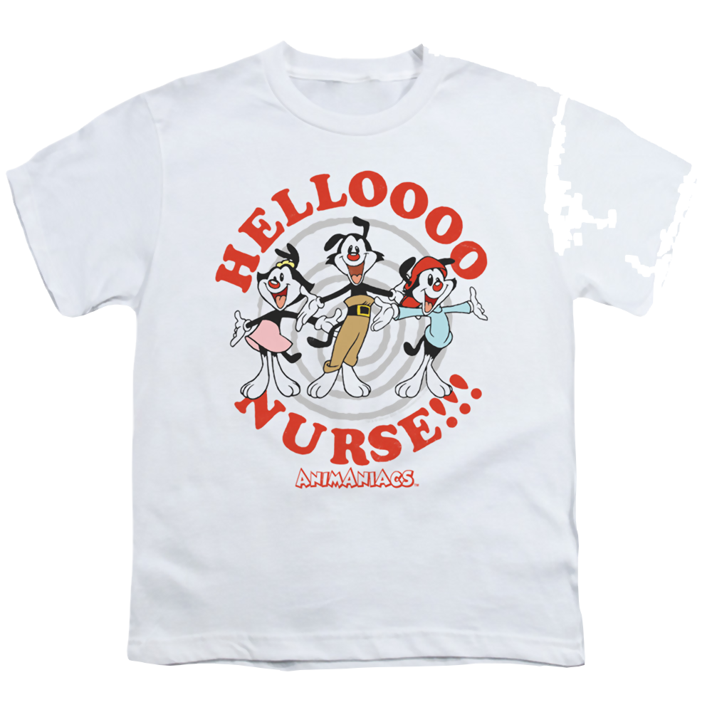 Animaniacs Hello Nurse - Youth T-Shirt Youth T-Shirt (Ages 8-12) Animaniacs   