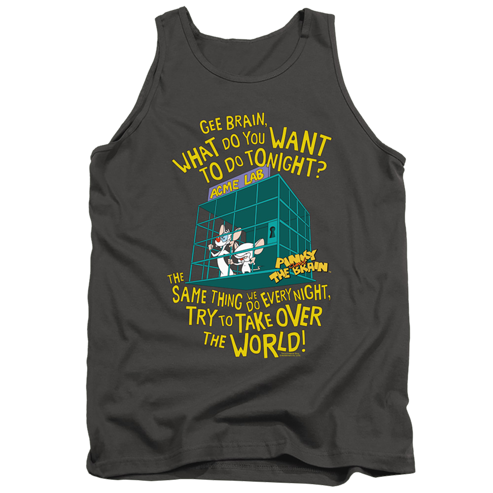 Pinky And The Brain The World - Men's Tank Top Men's Tank Pinky and The Brain   