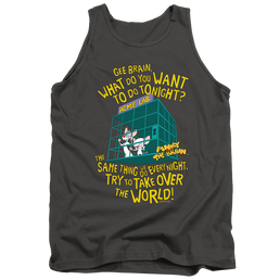 Pinky And The Brain The World - Men's Tank Top Men's Tank Pinky and The Brain   