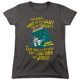 Pinky And The Brain The World - Women's T-Shirt Women's T-Shirt Pinky and The Brain   