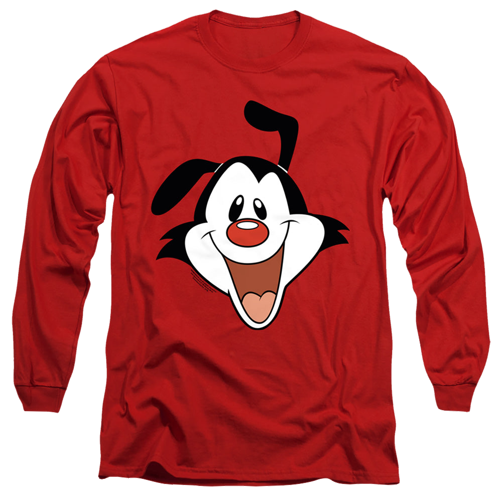 Animaniacs Yakko Head - Men's Long Sleeve T-Shirt Men's Long Sleeve T-Shirt Animaniacs   