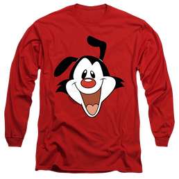 Animaniacs Yakko Head - Men's Long Sleeve T-Shirt Men's Long Sleeve T-Shirt Animaniacs   
