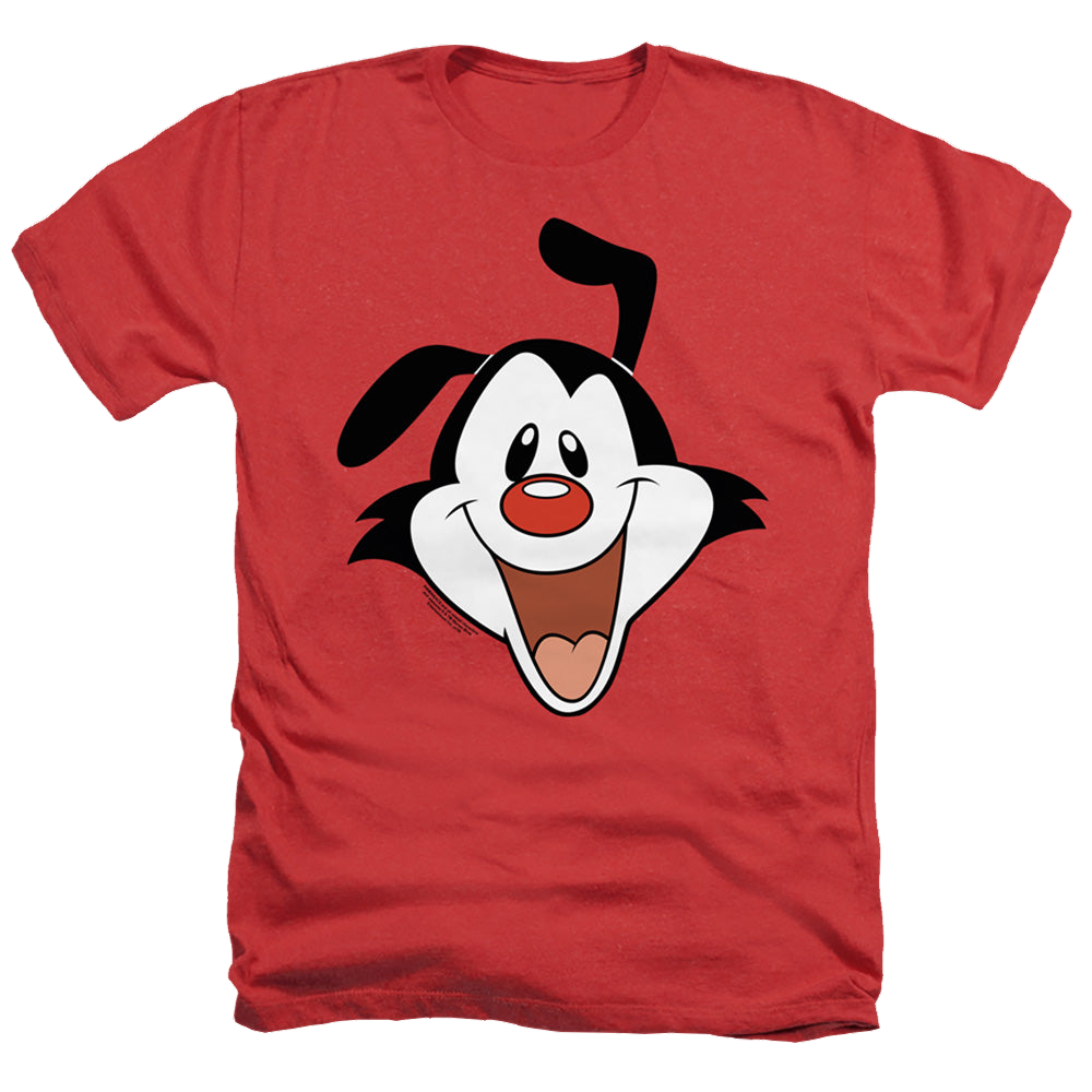 Animaniacs Yakko Head - Men's Heather T-Shirt Men's Heather T-Shirt Animaniacs   