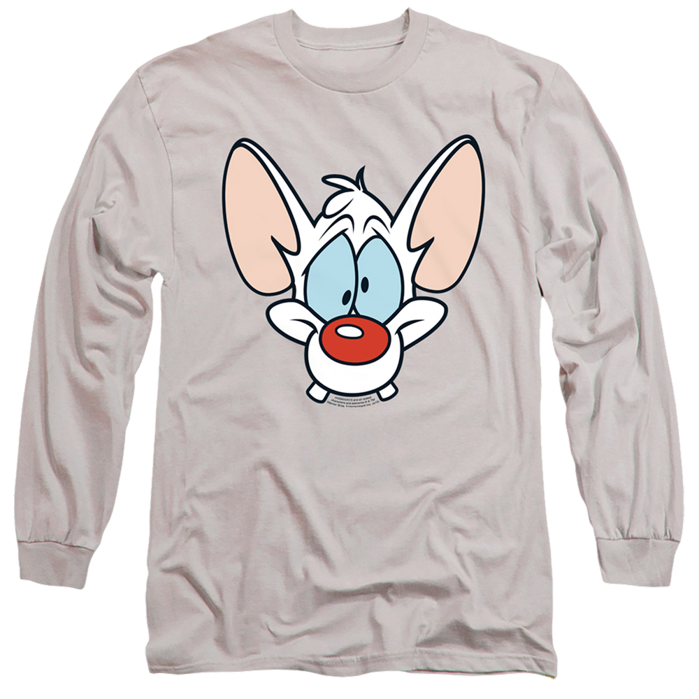 Pinky and The Brain Pinky - Men's Long Sleeve T-Shirt Men's Long Sleeve T-Shirt Pinky and The Brain   