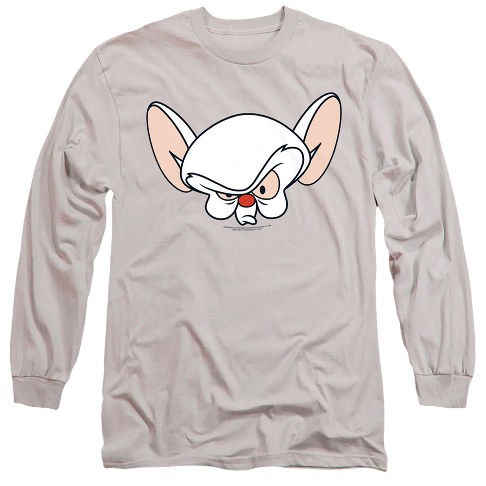 Pinky and The Brain Brain - Men's Long Sleeve T-Shirt Men's Long Sleeve T-Shirt Pinky and The Brain   