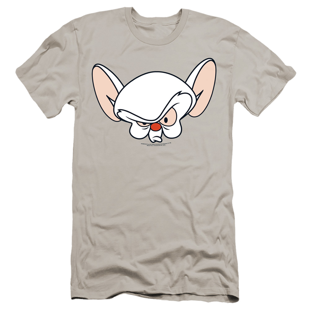 Pinky and The Brain Brain - Men's Premium Slim Fit T-Shirt Men's Premium Slim Fit T-Shirt Pinky and The Brain   