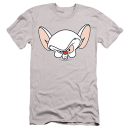 Pinky and The Brain Brain - Men's Slim Fit T-Shirt Men's Slim Fit T-Shirt Pinky and The Brain   