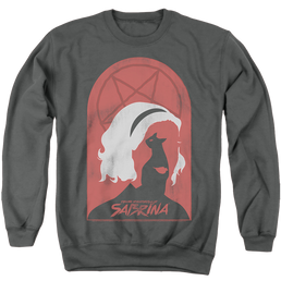 Chilling Adventures Of Sabrina Sabrina And Salem - Men's Crewneck Sweatshirt Men's Crewneck Sweatshirt Chilling Adventures of Sabrina   
