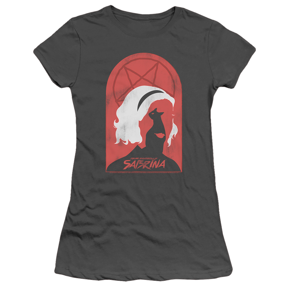 Chilling Adventures Of Sabrina Sabrina And Salem - Juniors T-Shirt Juniors T-Shirt Chilling Adventures of Sabrina   