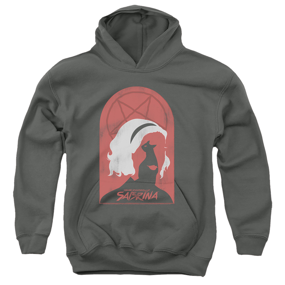 Chilling Adventures Of Sabrina Sabrina And Salem - Youth Hoodie Youth Hoodie (Ages 8-12) Chilling Adventures of Sabrina   