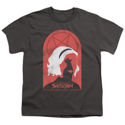 Chilling Adventures Of Sabrina Sabrina And Salem - Youth T-Shirt Youth T-Shirt (Ages 8-12) Chilling Adventures of Sabrina   