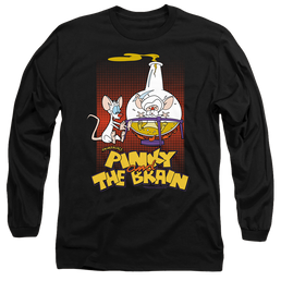 Pinky And The Brain Lab Flask - Men's Long Sleeve T-Shirt Men's Long Sleeve T-Shirt Pinky and The Brain   