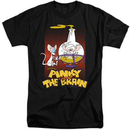Pinky And The Brain Lab Flask - Men's Tall Fit T-Shirt Men's Tall Fit T-Shirt Pinky and The Brain   