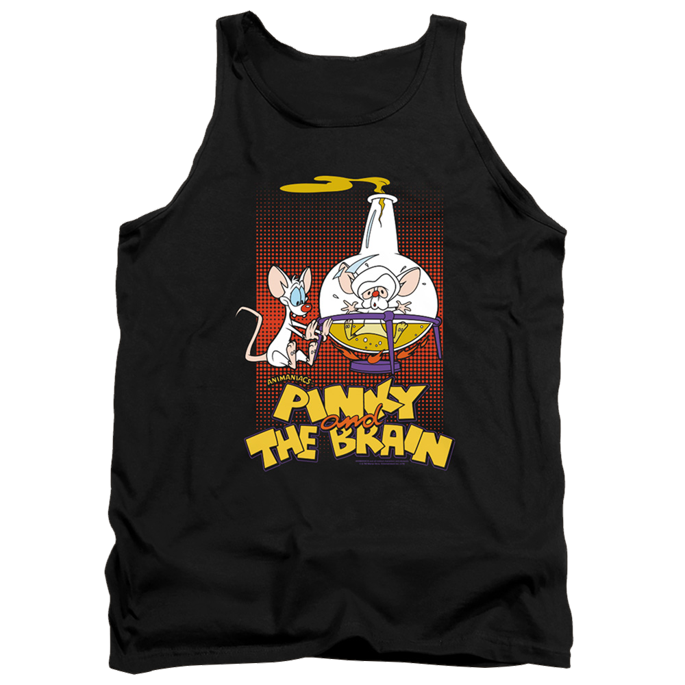 Pinky And The Brain Lab Flask - Men's Tank Top Men's Tank Pinky and The Brain   