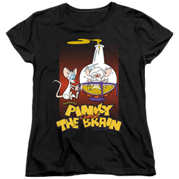 Pinky And The Brain Lab Flask - Women's T-Shirt Women's T-Shirt Pinky and The Brain   