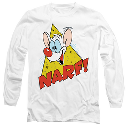 Pinky And The Brain Narf - Men's Long Sleeve T-Shirt Men's Long Sleeve T-Shirt Pinky and The Brain   