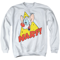 Pinky And The Brain Narf - Men's Crewneck Sweatshirt Men's Crewneck Sweatshirt Pinky and The Brain   