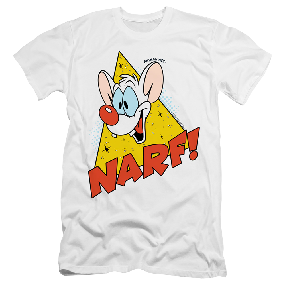 Pinky And The Brain Narf - Men's Premium Slim Fit T-Shirt Men's Premium Slim Fit T-Shirt Pinky and The Brain   