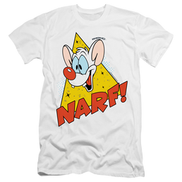 Pinky And The Brain Narf - Men's Premium Slim Fit T-Shirt Men's Premium Slim Fit T-Shirt Pinky and The Brain   