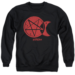 Chilling Adventures Of Sabrina Dark Moon - Men's Crewneck Sweatshirt Men's Crewneck Sweatshirt Chilling Adventures of Sabrina   