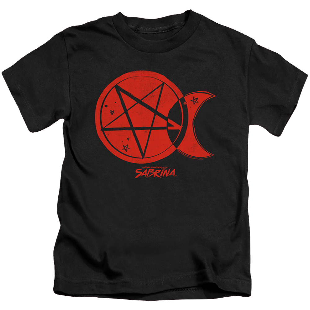 Chilling Adventures Of Sabrina Dark Moon - Kid's T-Shirt Kid's T-Shirt (Ages 4-7) Chilling Adventures of Sabrina   