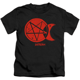 Chilling Adventures Of Sabrina Dark Moon - Kid's T-Shirt Kid's T-Shirt (Ages 4-7) Chilling Adventures of Sabrina   