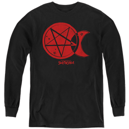 Chilling Adventures Of Sabrina Dark Moon - Youth Long Sleeve T-Shirt Youth Long Sleeve T-Shirt Chilling Adventures of Sabrina   