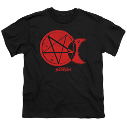 Chilling Adventures Of Sabrina Dark Moon - Youth T-Shirt Youth T-Shirt (Ages 8-12) Chilling Adventures of Sabrina   