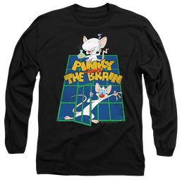 Pinky And The Brain Ol Standard - Men's Long Sleeve T-Shirt Men's Long Sleeve T-Shirt Pinky and The Brain   