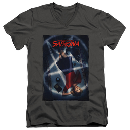 Chilling Adventures Of Sabrina Sabrina Key Art - Men's V-Neck T-Shirt Men's V-Neck T-Shirt Chilling Adventures of Sabrina   