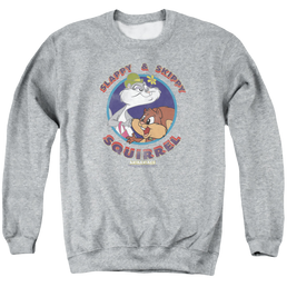 Animaniacs Slappy And Skippy Squirrel - Men's Crewneck Sweatshirt Men's Crewneck Sweatshirt Animaniacs   