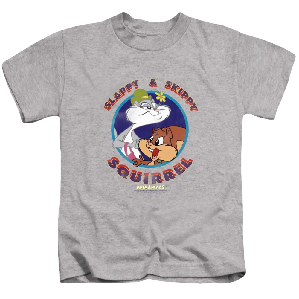Animaniacs Slappy And Skippy Squirrel - Kid's T-Shirt Kid's T-Shirt (Ages 4-7) Animaniacs   