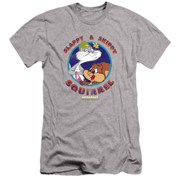 Animaniacs Slappy And Skippy Squirrel - Men's Slim Fit T-Shirt Men's Slim Fit T-Shirt Animaniacs   