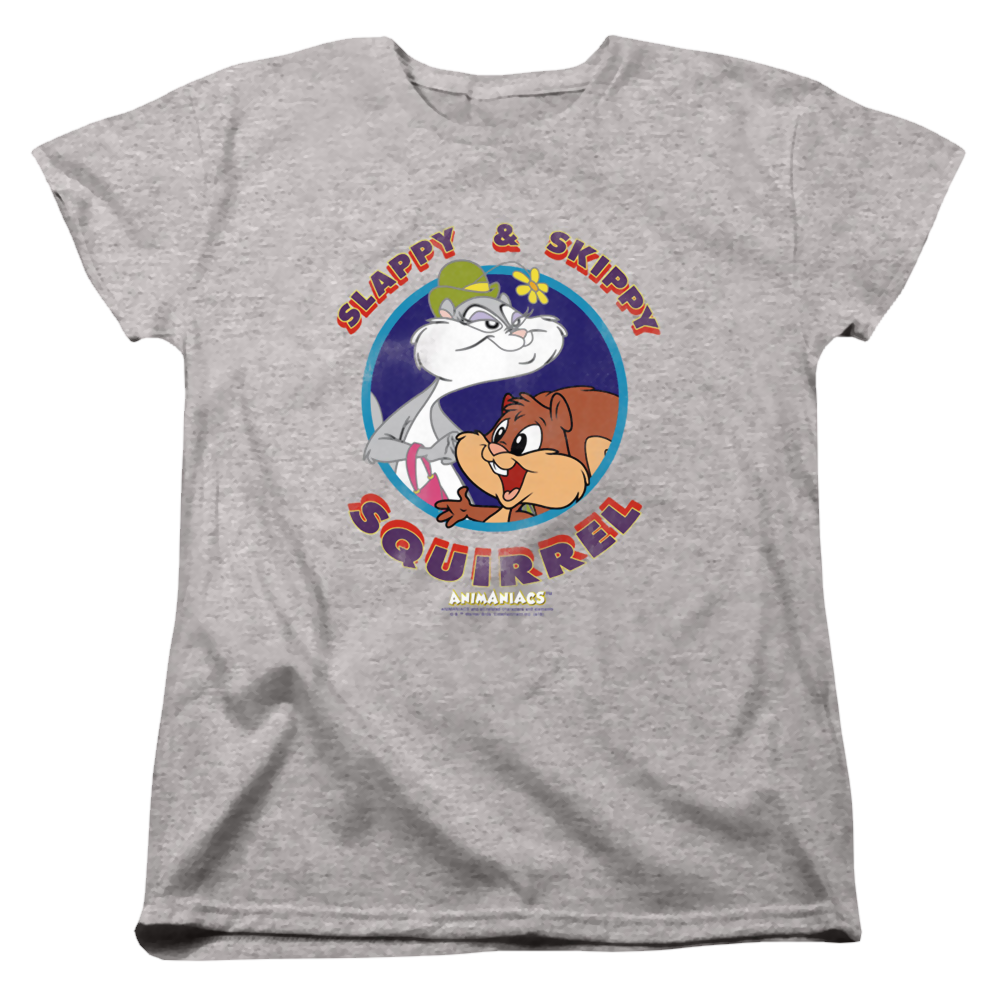 Animaniacs Slappy And Skippy Squirrel - Women's T-Shirt Women's T-Shirt Animaniacs   