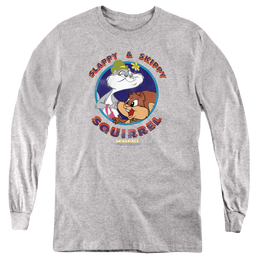 Animaniacs Slappy And Skippy Squirrel - Youth Long Sleeve T-Shirt Youth Long Sleeve T-Shirt Animaniacs   