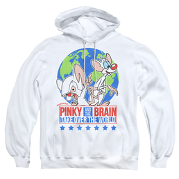 Pinky And The Brain Campaign - Pullover Hoodie Pullover Hoodie Pinky and The Brain   