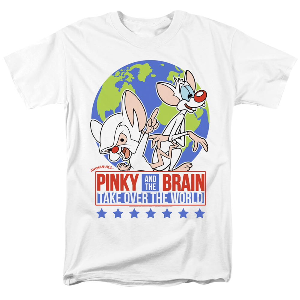 Pinky And The Brain Campaign - Men's Regular Fit T-Shirt Men's Regular Fit T-Shirt Pinky and The Brain   
