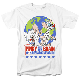 Pinky And The Brain Campaign - Men's Regular Fit T-Shirt Men's Regular Fit T-Shirt Pinky and The Brain   