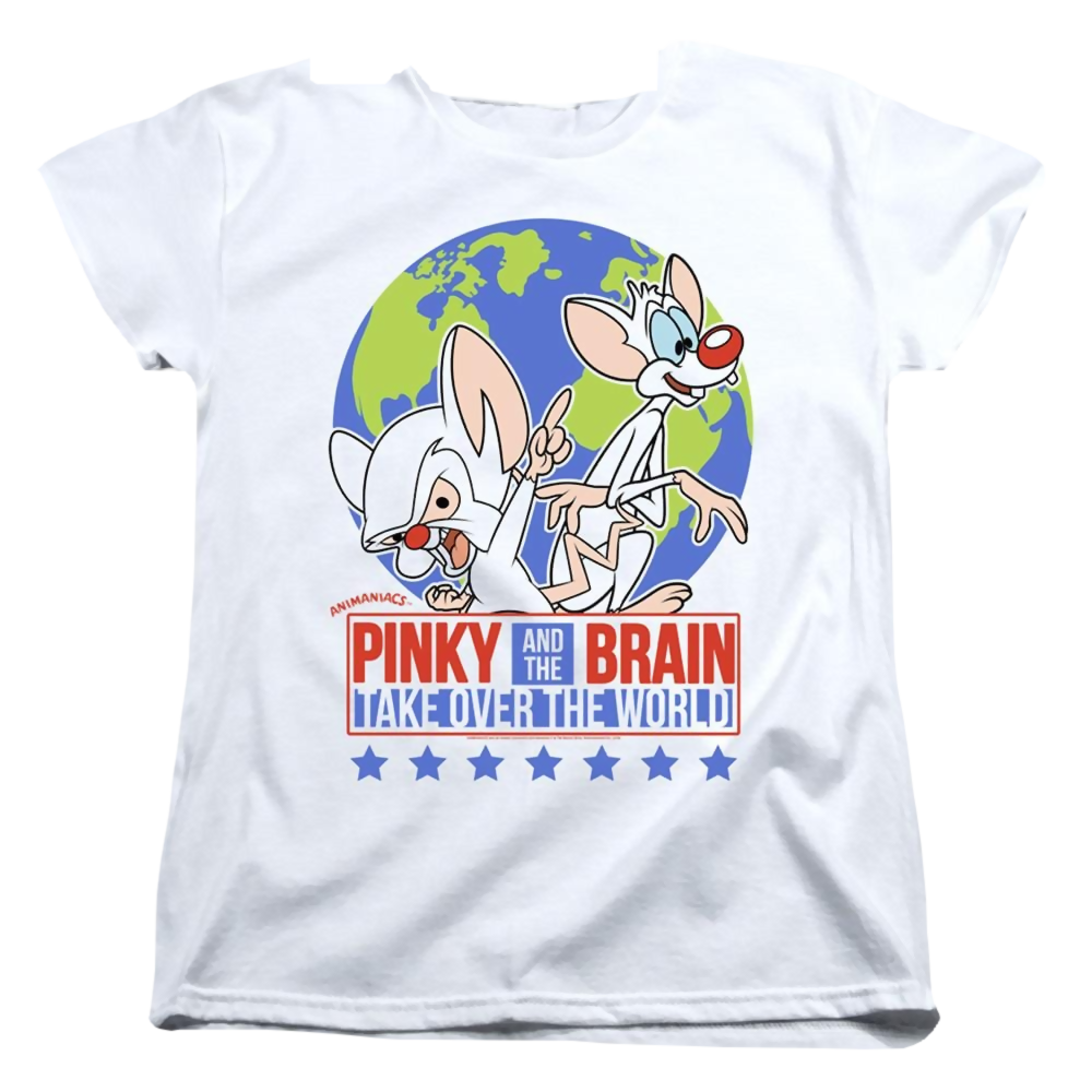 Pinky And The Brain Campaign - Women's T-Shirt Women's T-Shirt Pinky and The Brain   