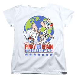Pinky And The Brain Campaign - Women's T-Shirt Women's T-Shirt Pinky and The Brain   