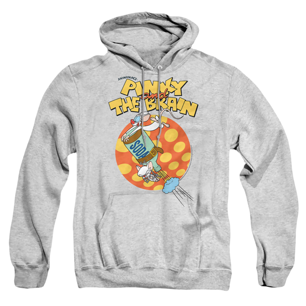 Pinky and The Brain Soda - Pullover Hoodie Pullover Hoodie Pinky and The Brain   