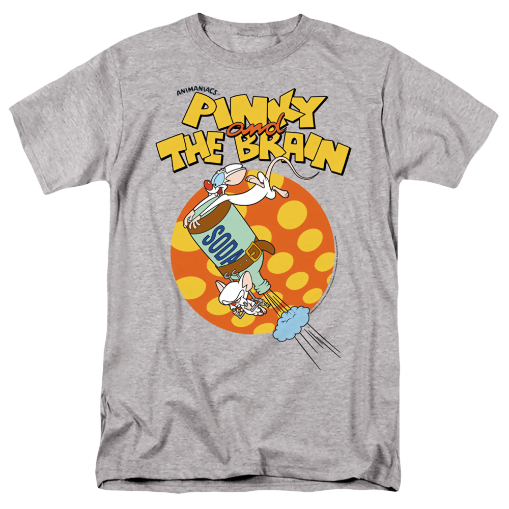 Pinky And The Brain Soda - Men's Regular Fit T-Shirt Men's Regular Fit T-Shirt Pinky and The Brain   