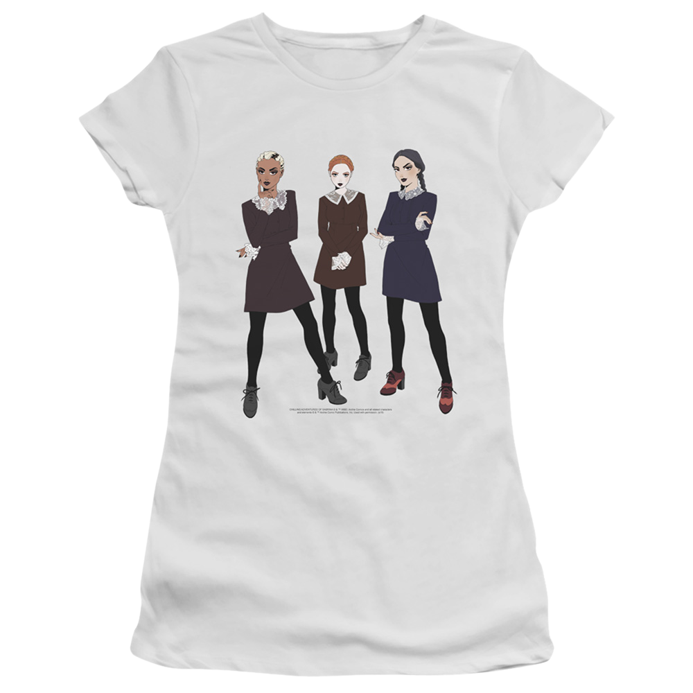 Chilling Adventures Of Sabrina Weird - Juniors T-Shirt Juniors T-Shirt Chilling Adventures of Sabrina   