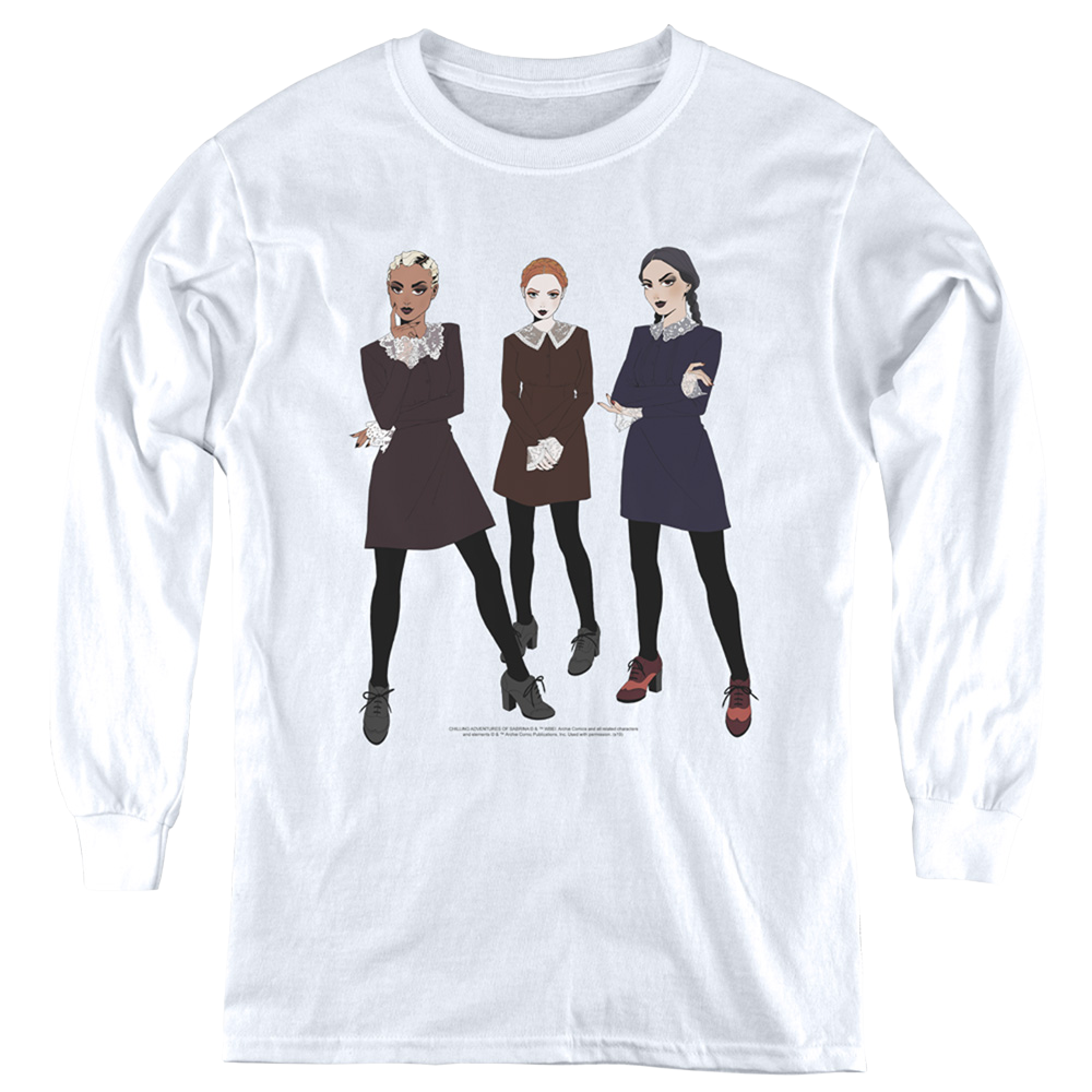 Chilling Adventures of Sabrina Weird - Youth Long Sleeve T-Shirt Youth Long Sleeve T-Shirt Chilling Adventures of Sabrina   