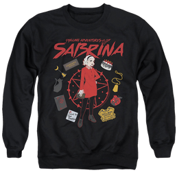 Chilling Adventures Of Sabrina Circle - Men's Crewneck Sweatshirt Men's Crewneck Sweatshirt Chilling Adventures of Sabrina   