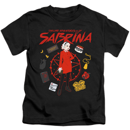 Chilling Adventures Of Sabrina Circle - Kid's T-Shirt Kid's T-Shirt (Ages 4-7) Chilling Adventures of Sabrina   