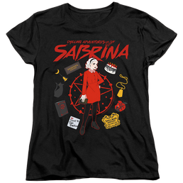 Chilling Adventures Of Sabrina Circle - Women's T-Shirt Women's T-Shirt Chilling Adventures of Sabrina   