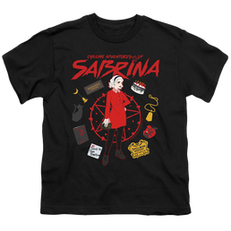 Chilling Adventures Of Sabrina Circle - Youth T-Shirt Youth T-Shirt (Ages 8-12) Chilling Adventures of Sabrina   